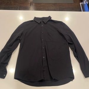 Men’s Lululemon Black button down. Size L worn once